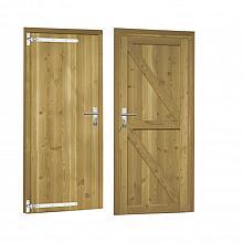 Douglas Deur enkel dicht 90x201cm linksdr. groen