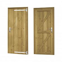 Douglas Deur enkel dicht 90x201cm rechtsdr.. groen