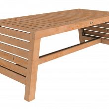 HH Douglas Tafel Riva Exc. 225x94x78cm blank