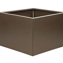 Plantenbak Supra Bruin vlak 60x60x40cm