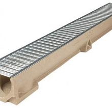 ACO Euroline goot 100cm incl. verz.st. sleufr.