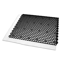 Grindplaat Zwart met doek 100x120x3cm