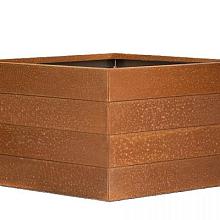 Bloembak Modulair Corten 60x60x56cm