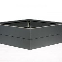 Plantenbak Modulair Antraciet 120x120x28cm