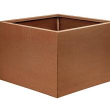 Plantenbak Corten vlak 60x60x40cm