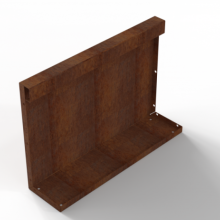 Module+ Corten Paneel A recht 60x42cm