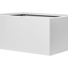 Plantenbak Wit vlak 60x90x40cm