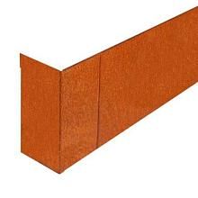 Borderpaneel Flex Corten hoekstuk UITW. 15x28x15cm