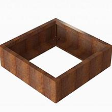 Bloembak Module+ Corten 90x90x28cm
