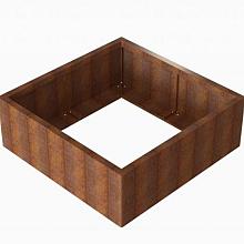 Bloembak Module+ Corten 120x120x42cm