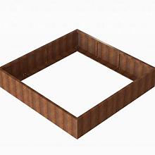 Plantenbak Module+ Corten 210x210x42cm