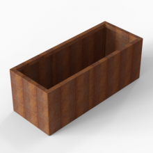 Bloembak Module+ Corten 60x150x56cm