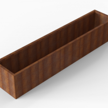 Plantenbak Module+ Corten 60x300x56cm