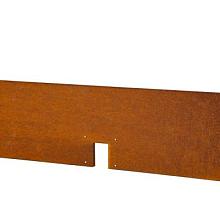 Kantopsluiting Double Corten 300x10cm