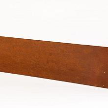 Kantopsluiting Single FLG Corten 300x16,5cm