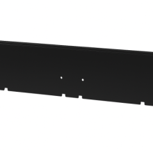 Kantopsluiting Single Grafiet Zwart 300x10cm