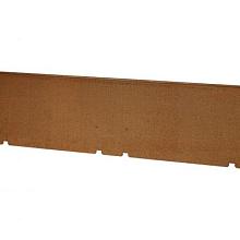 Kantopsluiting Single Corten 300x27,7cm