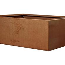 Plantenbak Corten vlak 120x150x40cm