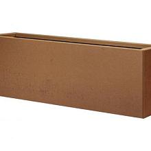 Plantenbak Corten vlak 30x120x40cm