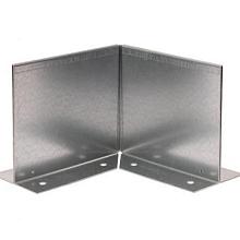 Kantopsluiting Double FLG verzinkt hoek INW. 16,5cm