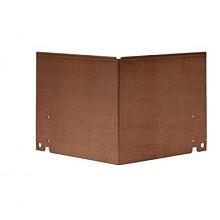 Kantopsluiting Double FLG Corten hoek UITW. 16,5cm