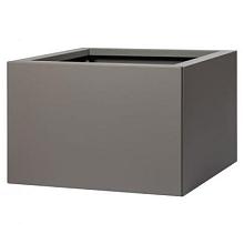 Bloembak Taupe vlak 60x60x40cm