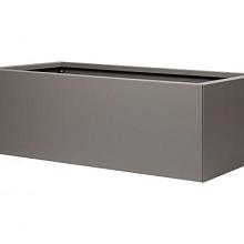 Bloembak Taupe vlak 60x120x40cm