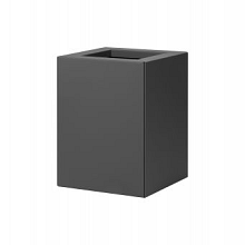 Plantenbak Antraciet vlak 30x30x40cm