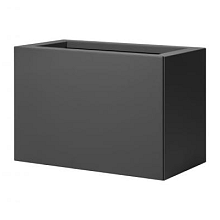 Plantenbak Antraciet vlak 30x60x40cm