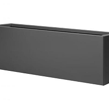 Bloembak Antraciet vlak 30x210x40cm