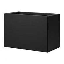 Bloembak Grafiet Zwart vlak 30x60x40cm