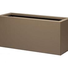 Plantenbak Supra Bruin vlak 30x90x40cm