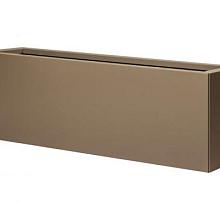 Bloembak Supra Bruin vlak 30x210x60cm