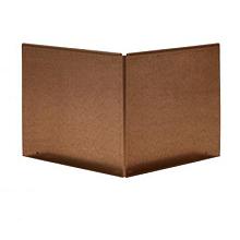 Kantopsluiting Corten hoek UITW. 27,7cm t.b.v. Single & Single Flex