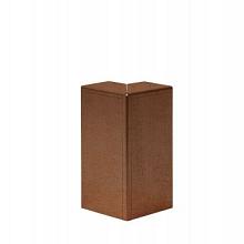 Hoekstuk Corten t.b.v. U-profiel ongelijkzijdig 6cm