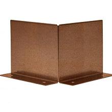 Kantopsluiting Double FLG Corten hoek UITW. 10cm