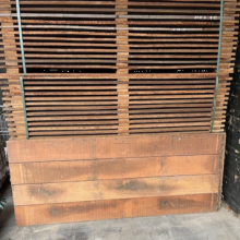 Hardhout Schot 2x80cm lengte 200cm