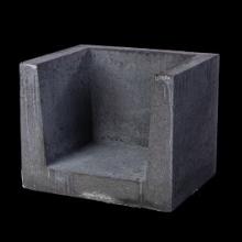 U-Element Zwart hoek 40x40x50cm