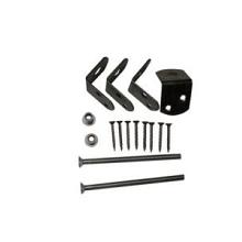 Unibeslag zwart t.b.v. betonpaal 10x10cm