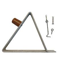 Deurvanger met windhaak 24x17cm