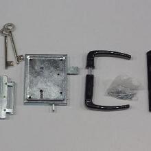 Opdek poortslot met baardsleutel