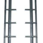 Shutter Framewerk Zwart lengte 96cm p/set