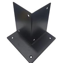 Houtverbinding Voetstuk zwart t.b.v. 12 t/m 15cm *