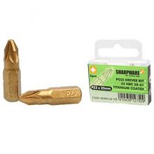 Bits 25mm RC 58-61 Pozi titan. coat. 5st.