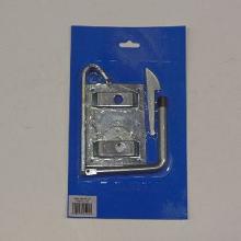 Boerenklinkstel op kaart verzinkt