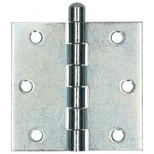 Knopscharnier recht verzinkt 7,6x7,6cm