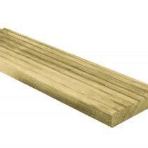 Grenen Dekdeel fijn/grofprof. 2,6x14x300cm
