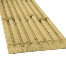 Vuren Dekdeel grof/gladprof. 2,8x14,5x300cm