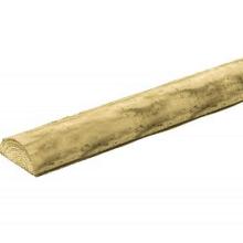 Grenen Regel half rond 8x250cm