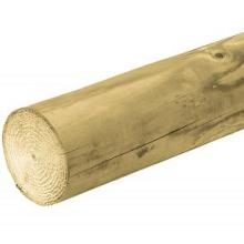 Grenen Paal rond 10x250cm